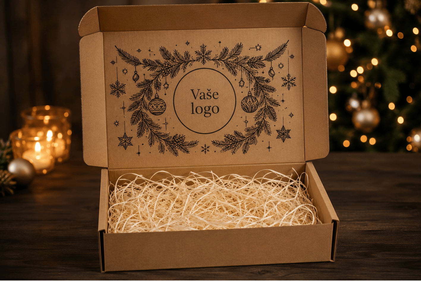 Krabice Vaše logo